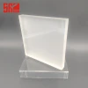 Corrosion-resistant clear acrylic sheet sound barrier for highway
