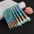 Import Cosmetics And Makeup Factory 10 Pcs Resin Handle Private Label Makeup Brush from China