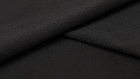 Cotton like nylon black spandex Stretch Single Jersey Supplex Soft Gym Wear fabric
