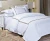 Import Cotton sateen double size hotel embroidered duvet cover set from China