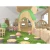 Import COWBOY Design Wooden Kindergarten Preschool Nursery Daycare Kids Furniture Wholesale Daycare Design from China
