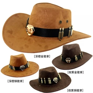 Cowboy Hat Suede High Quality Unisex Hat H005 Winter Customize dad Cap Hats Men