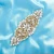 Import Crystal bridal beaded rhinestone pearl applique Handmade patch Motif for Wedding Dresses from China