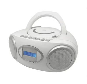 CT-289 Top loading CD Player LCD Display FM PLL Radio With Memory Preset Portable CD Boombox With Alarm Clock Radio