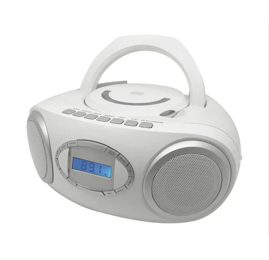 CT-289 Top loading CD Player LCD Display FM PLL Radio With Memory Preset Portable CD Boombox With Alarm Clock Radio