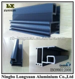 cusromized aluminium curtain wall profile
