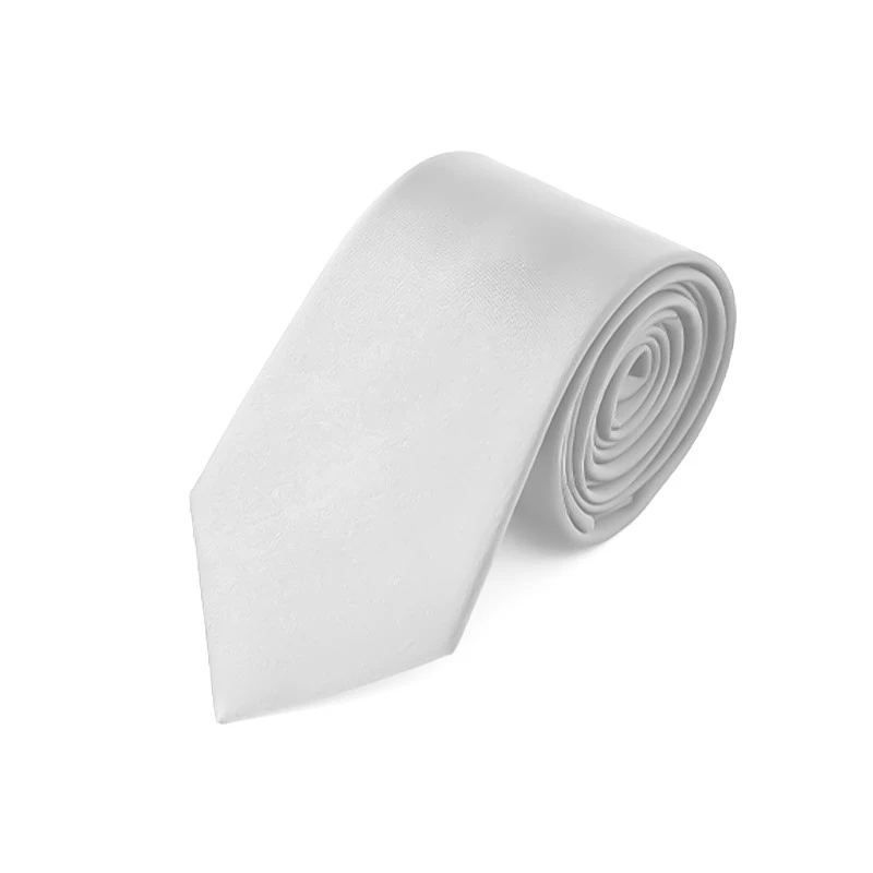 Custom AD Logo Necktie Men sublimation Ties Wholesale Polyester Imitation Silk Ties