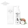 custom brand names herbal organic toothpaste, mini OEM whitening coconut mouthwash