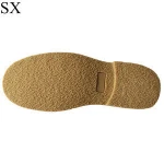 Custom crepe pattern safety shoe sole rubber color sizes 34-46 classic style martin boots outsole