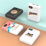 custom design power bank mobile charger portable 10000mah personalized print poverbank pawor bank power banks