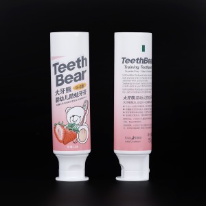 Custom Empty Face Cream Lotion Toothpaste Plastic Packaging Pump Cosmetic Soft Laminated Tube