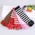 Import Custom Hosiery Wholesale Knitted Pattern Kids Striped Boot Infant Baby Ruffle Socks Baby Crochet Leg Warmers Ready to Ship from China