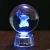 Import Custom K9 crystal ball 3D laser engraving LED glass base 60mm Crystal Ball from China