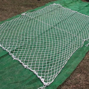 Custom Knotless safety net polyester fall protection safety net