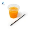 custom logo biodegradable plastic cup pla 20oz transparent plastic cup