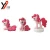 Import (Custom Made) Cartoon Animals Rarity Rubber Toy Miniature Horses For Sale from China