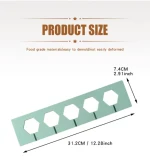 Custom Silicon Lollipop Mold Chocolate Candy Mold Silicone 3d Hollow Polygon Chocolate Mould Sugar Molds
