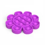 Custom silicone sensory fidget toy stress reliever toy silicone pop bubble fidget toy
