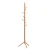 Import Custom Solid wooden floor stand tree 8 hooks clothes hanger rack for bedroom office from China