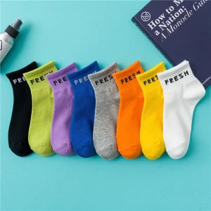 custom summer sport brand socks men cotton breathable ankle socks