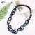 Import Custom unique hoop shape Boho pastel acetate acrylic chain necklace jewelry from China