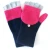 Import Custom Winter Thick Knitted Hand Muffs Fashion Jacquard Embroidered Logo Mittens Thick Plush Gloves from Hong Kong