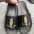 Import Custom Your Images Name Logo 3D Printing Men Women Slippers Home Slides Sandals Beach Slipper from China