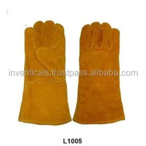 Customised Design Cow SplitLeather Safety Welding Gloves