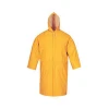 Customizable waterproof and windproof raincoat with PVC coated polyester
