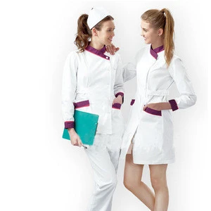 Customize fashionable nurse uniform designs for hospital nurse wear