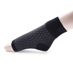 Customize Sports Man Woman compression sleeve socks ankle support open toe