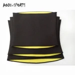 Customized adjustable sauna sweat slimming belt waist trainer shapers