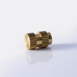 Customized Brass Industrial Machining Part Auto Parts Making Machine Laser Copper OEM Steel Stainless Copper Nuts Knurled Nut