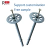 Customized insulation fixing pins and washer/ plastic screw anchor heat insulation anchor