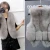 Import Customized leather fox fur vest women wholesale OEM fur jacket from China