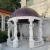 Import Customized luxury Hand Carved garden decoration white marble statue gazebo for sale from China