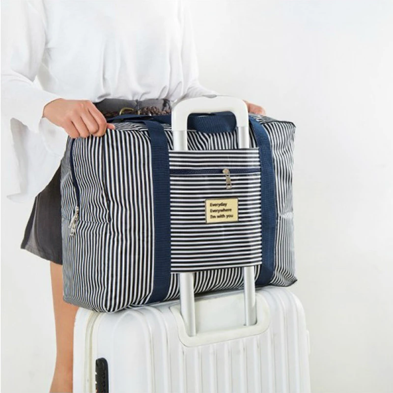 Customized Outdoor Sport Travel Waterproof Zipper Oxford Travel Women Men Large Duffle Bag Organizer Luggage