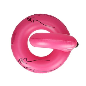 Customized PVC Flamingo Pool Float Party Tube Swimming Ring
