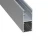 Import Customized Shapes Aluminium Extruded /1mm-2mm thickness aluminium profiles/powder coating Aluminium from China