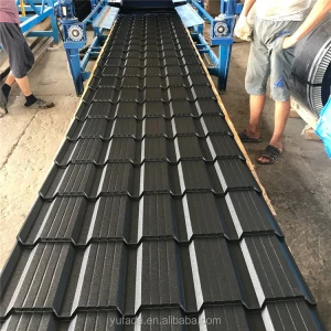 Customized used roof tile making machinery in low price