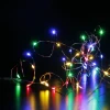 CYLAPEX Fairy Lights Battery Operated 6.6ft Copper Multicolor Fairy Lights