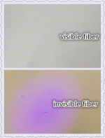 (CYT010D) 80gsm 75%cotton 25%linen ivory embedded security thread paper with vision fiber