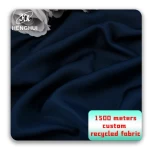 50D Sea-island fiber 85GSM silk-like textiles for soft Arabian white robe Microfiber 100% polyester materials satin fabric