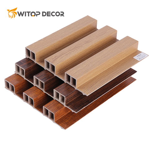 Buy Decorative Wpc Wood Plastic Composite Wall Cladding Wpc Wall Panel ...