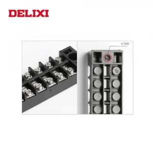 DELIXI TB Series Stable Telephone Terminal Block 12 Pole