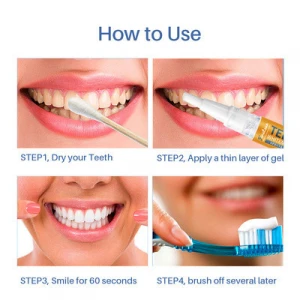 Dental White Teeth Whitening Pen bleaching kit private label teeth whitening pen tooth gel whitener