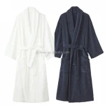 design your own Terry Shower bathrobe four seasons luxury unisex wholesale custom hotel men cotton bathrobe