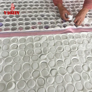 Discharge make  up cotton pad ,Nonwoven Round makeup cotton pad