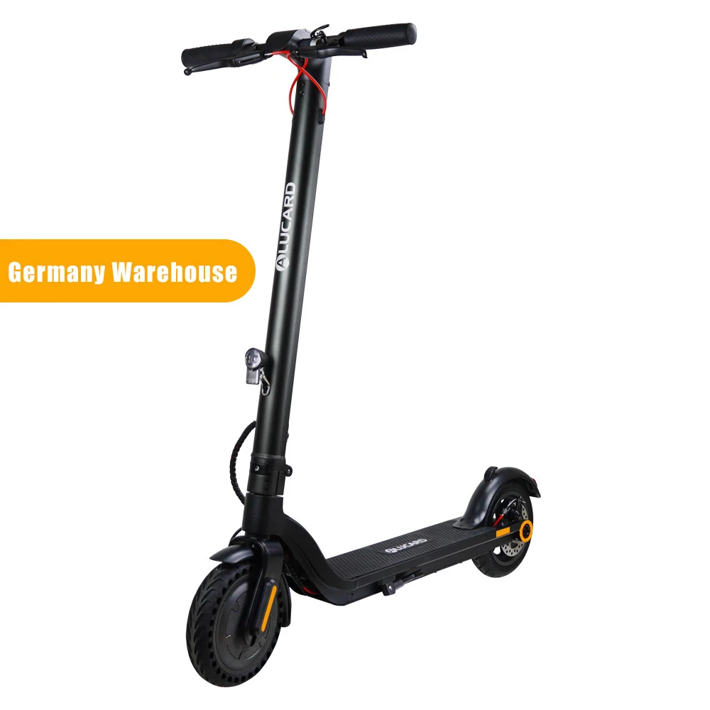 Discount EU warehouse Alucard New Folding Electric  Scooters  8.5inch 2 wheel bicycle for adult with LED Display