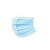 Import Disposable non-woven face mask Breathable three-layer protective mask Thick blue dustproof adult mask from China